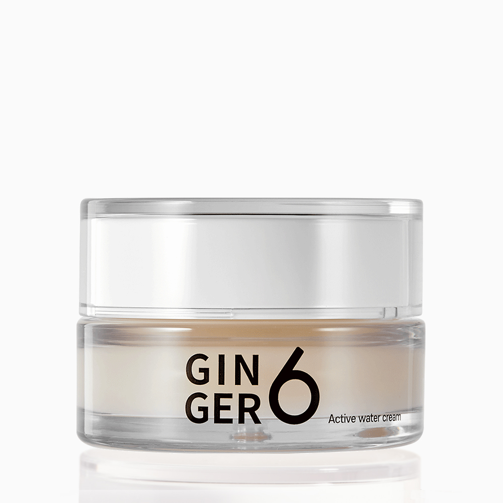 [진저6] 비건 생강수 히알루론산 물광 수분 크림 50ml