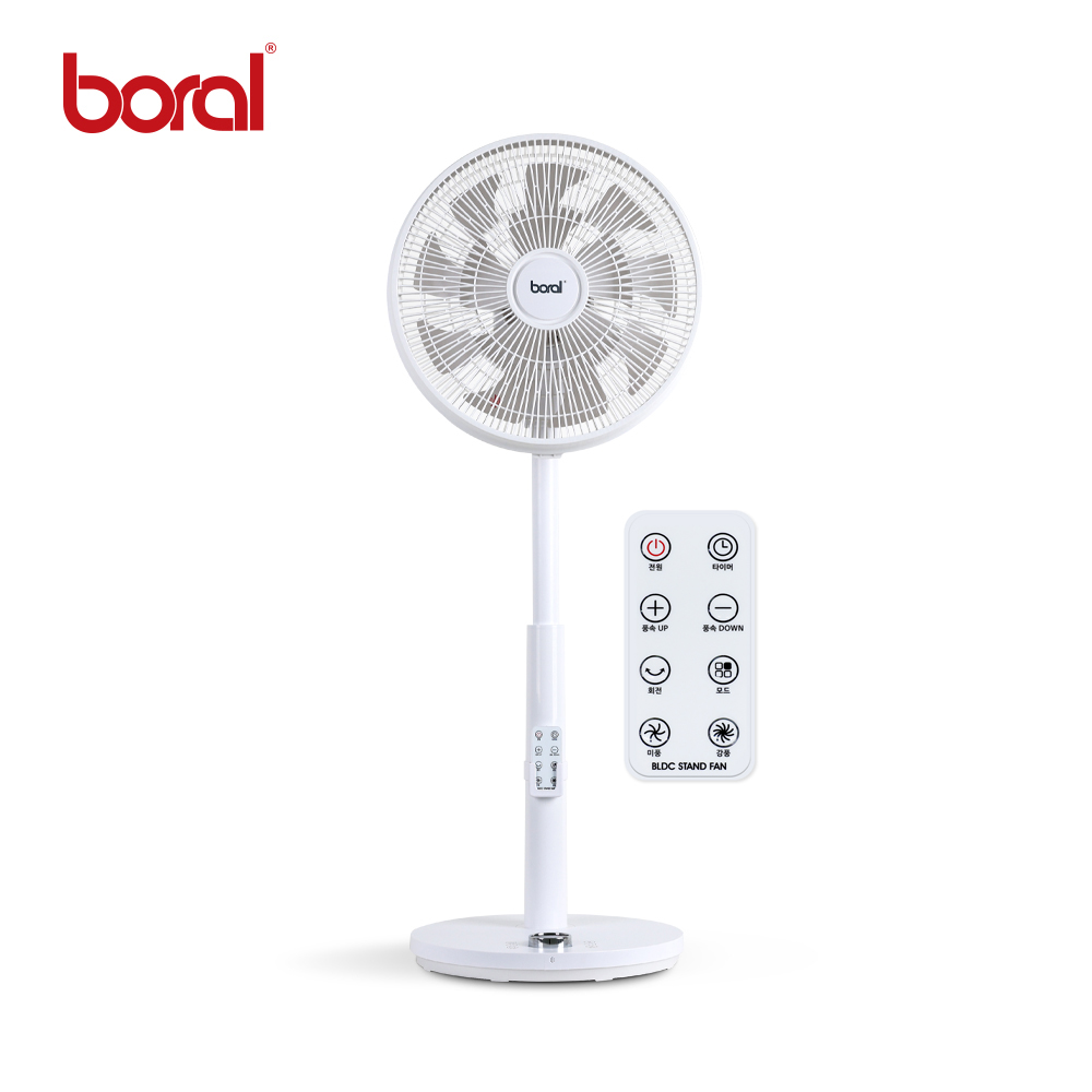 [보랄] 14인치 BLDC 스탠드 선풍기(조그형) / BR-RD140F