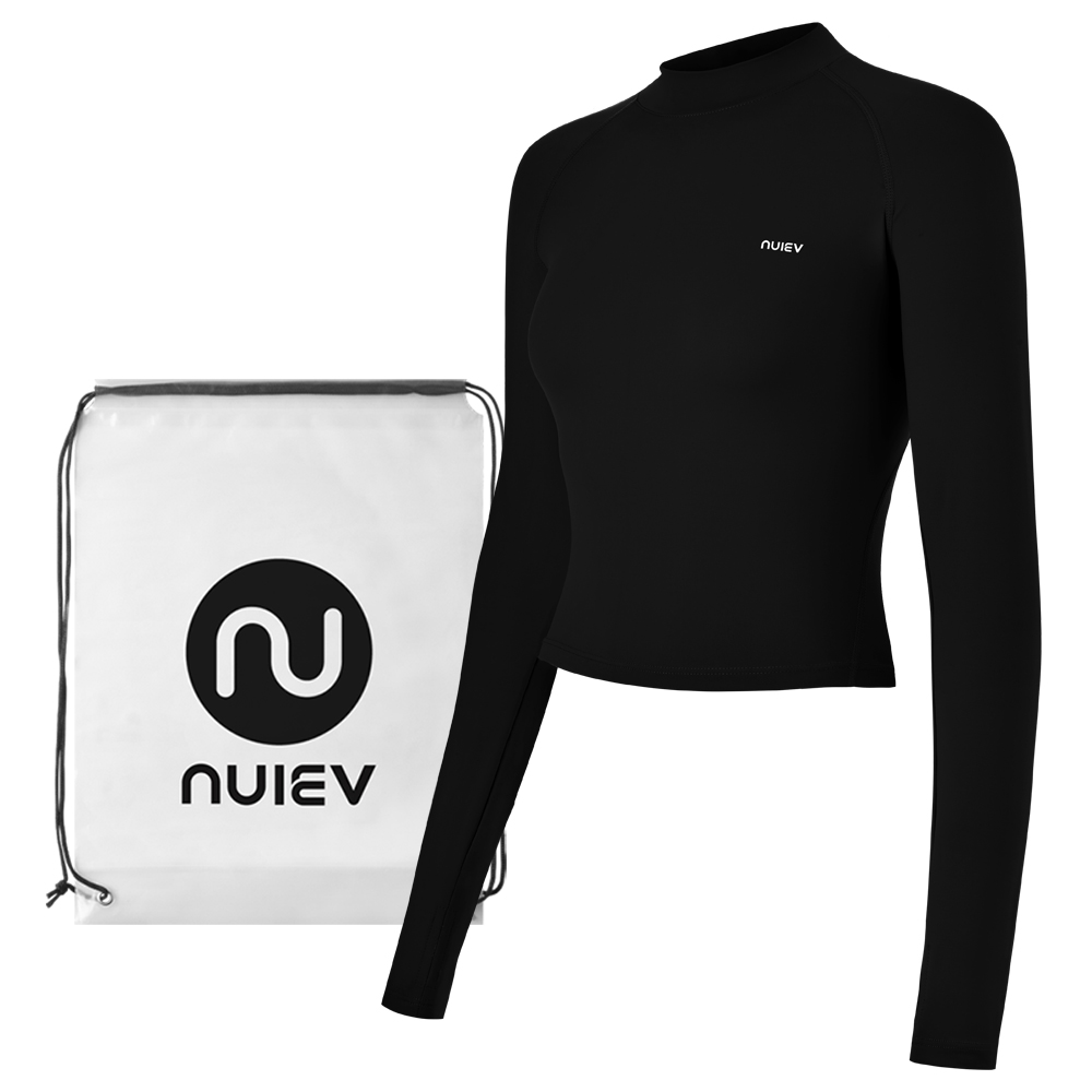 누이브 모크넥 크롭 래쉬가드 (5종/택1)