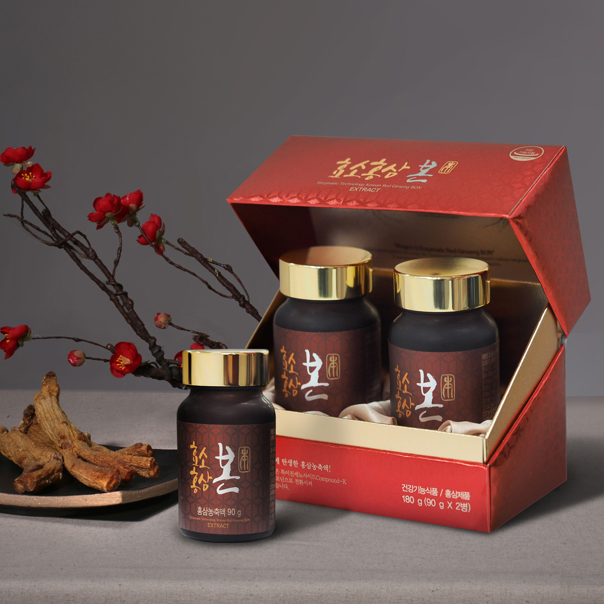 [진비책] 효소홍삼 본(本) 90g×2병