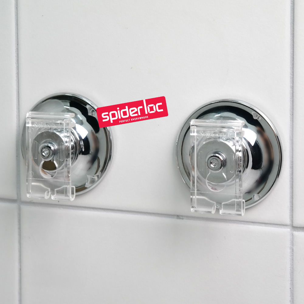 [스파이더락] 흡착식 클립형 흡착판 2p (교체용) 클립포함