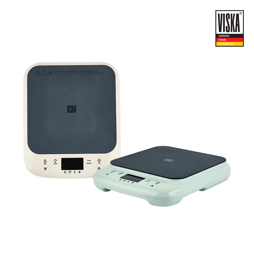 [비스카] 사각 인덕션 VK-S300H /색상선택:아이보리,민트