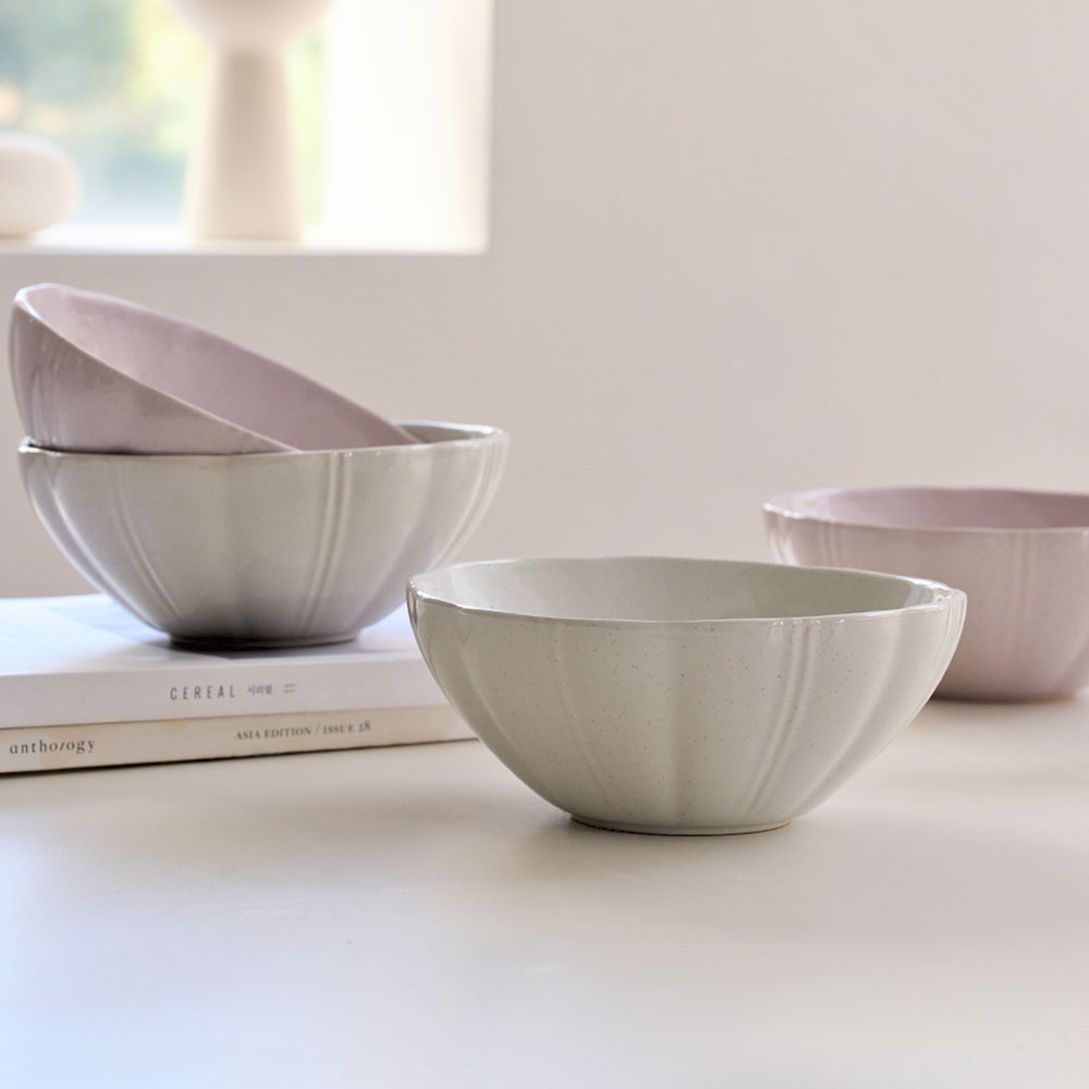 [로얄포드] 코지면기 4P_화이트&핑크