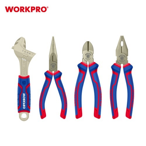 워크프로 고급형플라이어렌치4종세트 WP201009