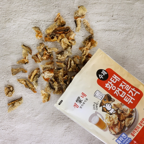 콜라겐의 끝판왕 정가네 수제 황태껍질튀각 200g 1봉