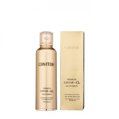 [아미셀] 캐비톡스 프리미엄 캐비어 O2 멀티 세럼 120ml