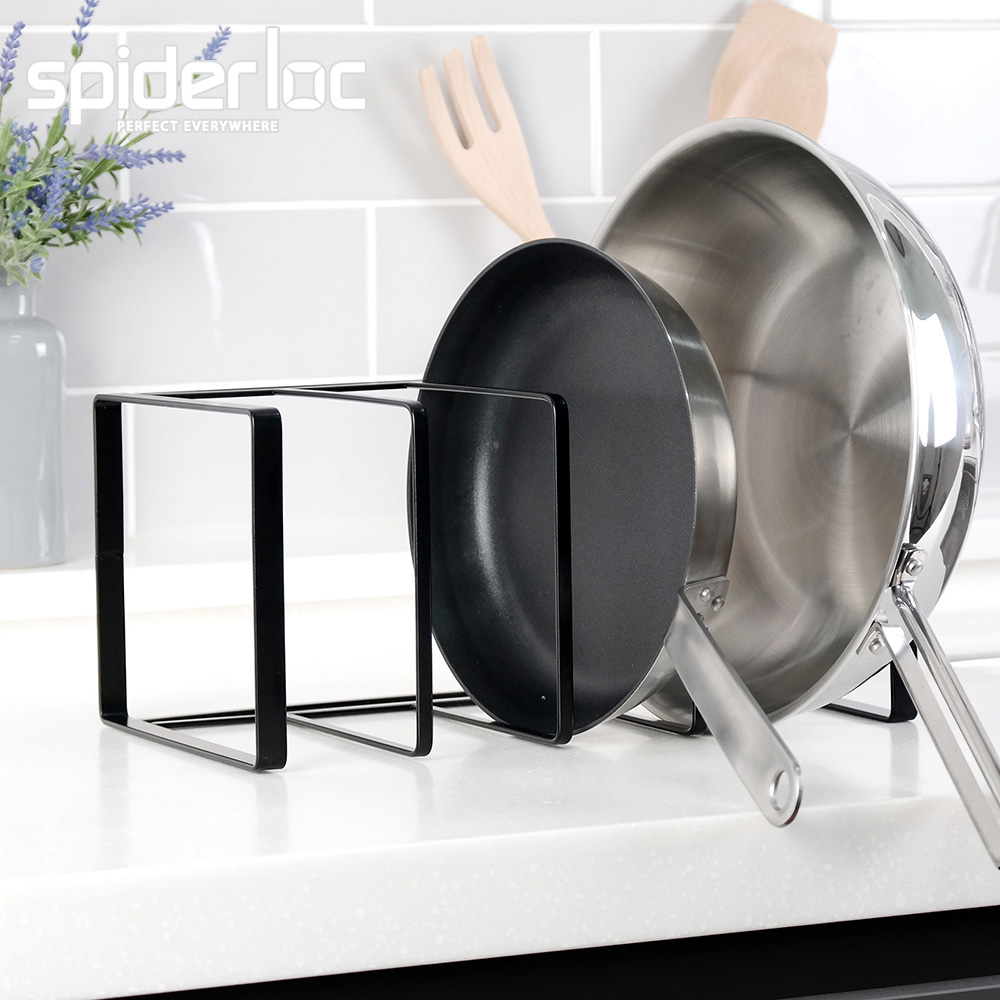 [스파이더락] 멀티 팬 정리대(블랙)