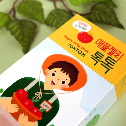 [동해시특산품] 국내산 애플젤리 톡톡 사과즙 67%함유 5곽 (20gx75개)