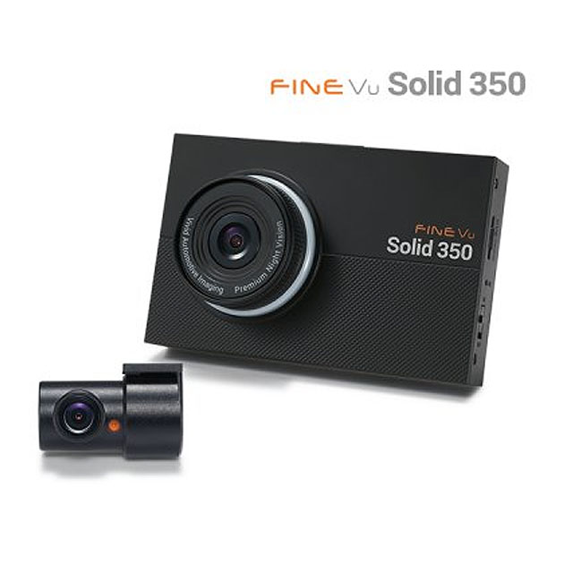 [파인디지탈] 파인뷰 solid 350 16GB 2채널 블랙박스+정품GPS포함