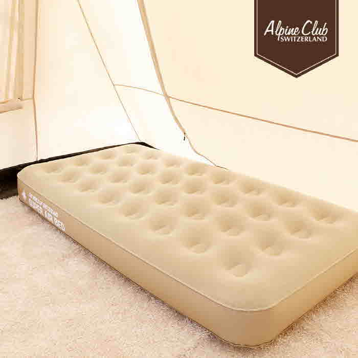 [스위스알파인클럽] 캠피용 슈퍼 에어베드 25 (싱글)