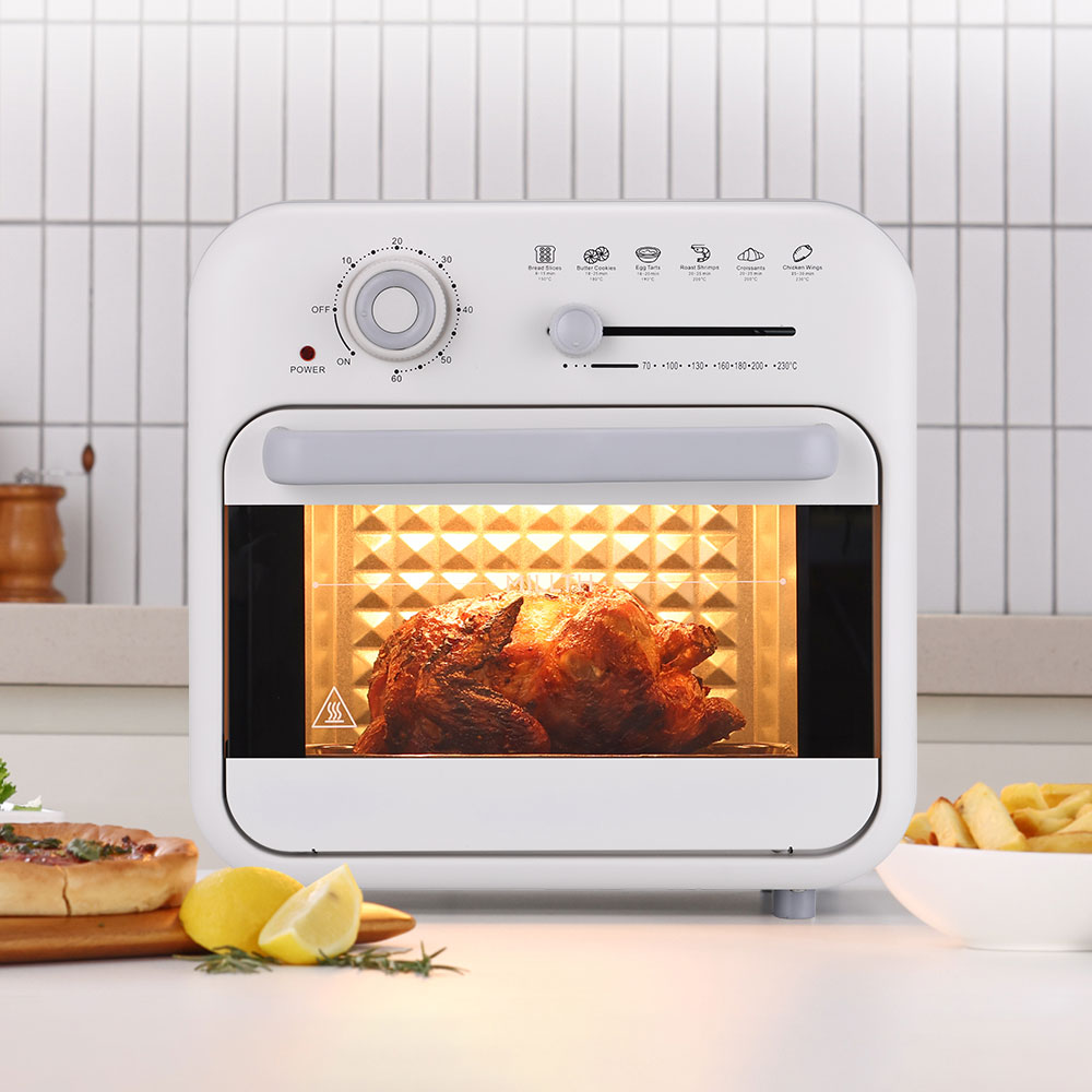 [MILLTH] 스위티쿡 오븐에어프라이어18L_멜란지그레이 BDC-150AFM2