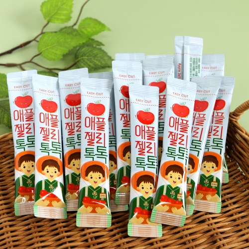 [동해시특산품] 국내산 애플젤리 톡톡 사과즙 67%함유 2곽 (20gx30개)