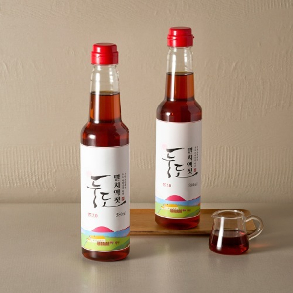 두도 3년숙성 남해 멸치액젓 580ml 2병