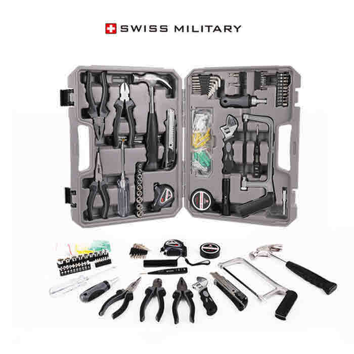 [스위스밀리터리] 110P 가정용 공구세트