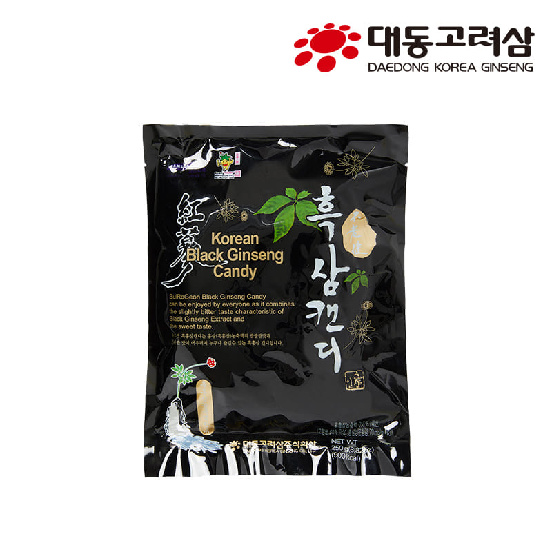 [대동고려삼] 건강영양간식 흑삼캔디 250g