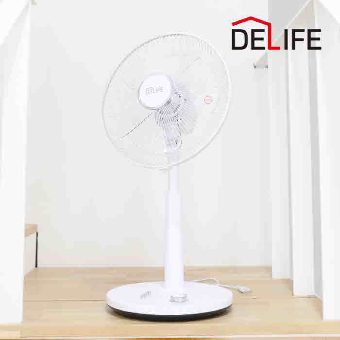 [디라이프] 14인치 5엽 선풍기(무소음)