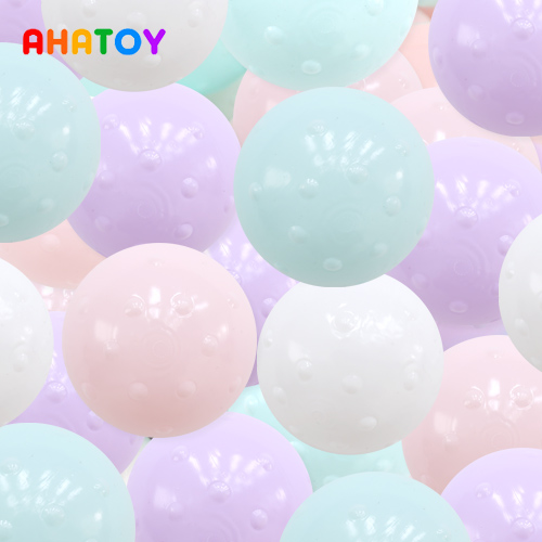 [아하토이] 킹콩 울퉁불퉁 마시멜로 터치공 약 100개_색상혼합