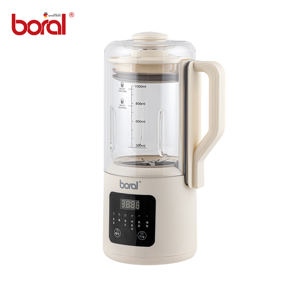 [보랄] 대용량 글라스 두유 제조기 1L BR-170PM