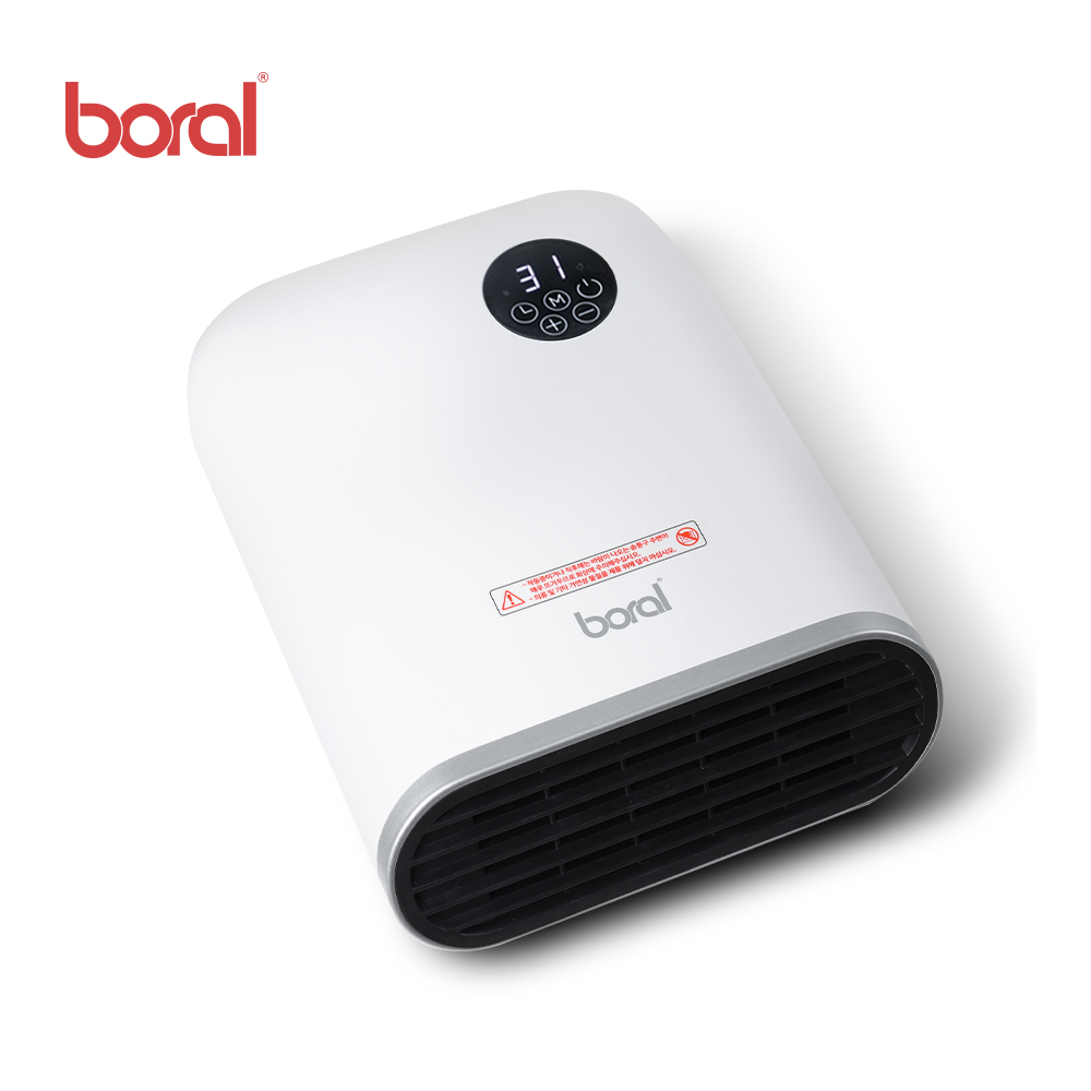 [보랄] 벽걸이 탁상겸용 욕실 팬 히터 (리모컨형) IP24 방수방진 BR-W705E
