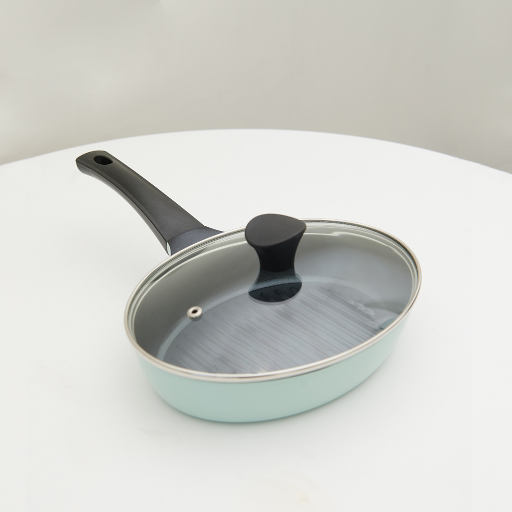 [쿠안] IH 오발 쁘띠 프라이팬 24cm (색상3종/택1)