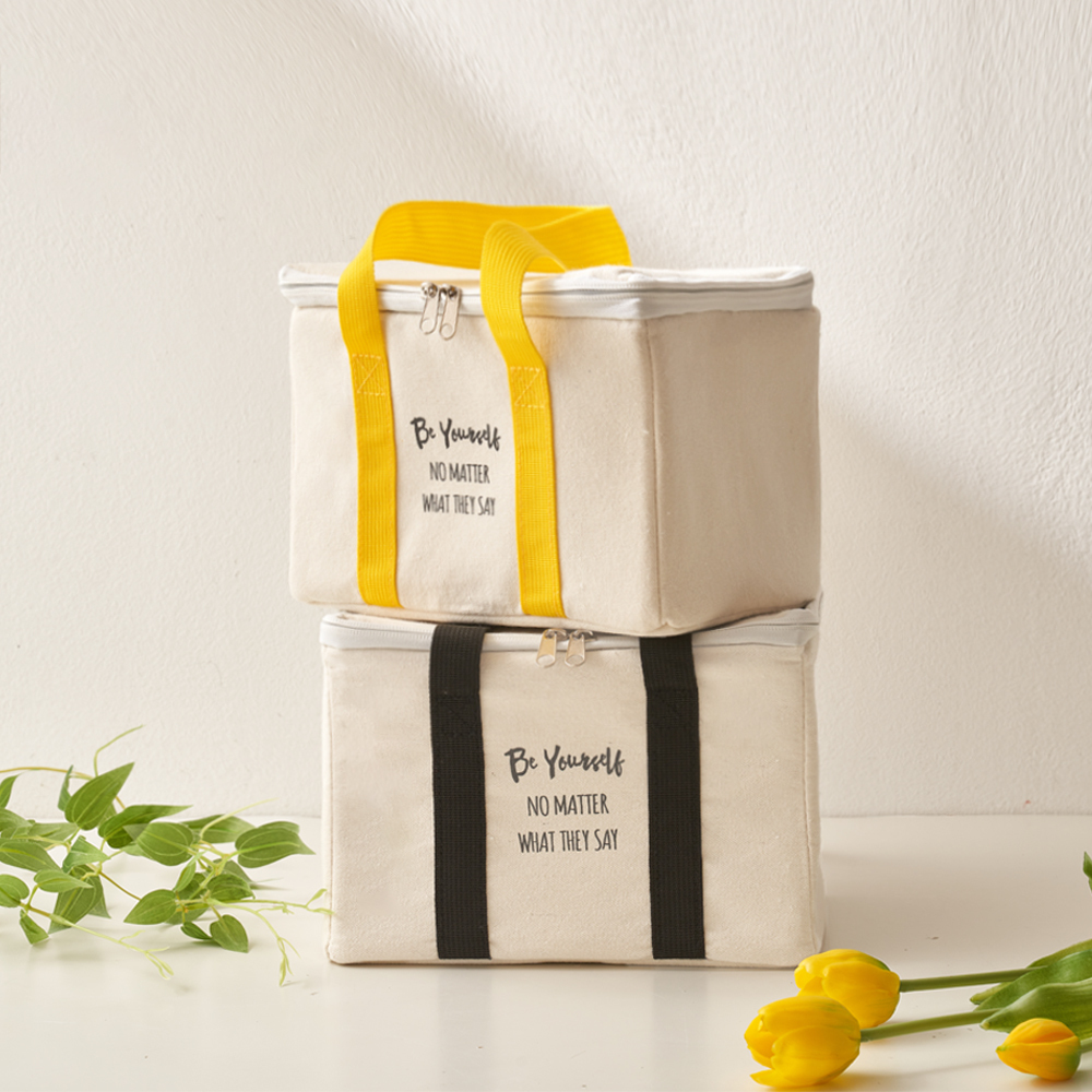 [로얄포드] 캔버스 보온보냉백