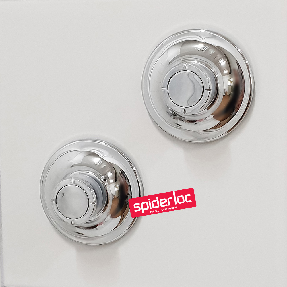 [스파이더락] 흡착식 행거형 흡착판 다용도걸이 2p (교체용) pp와샤포함