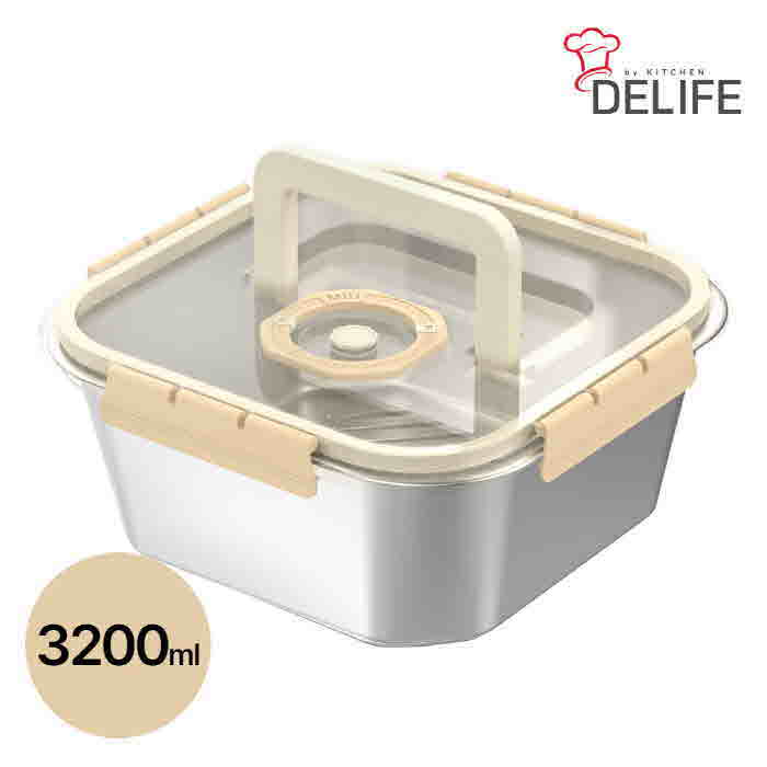 [디라이프] 셰프앤락 밀폐 용기 3200ml