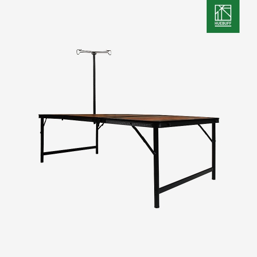 노마드 휴버프3폴딩 테이블+랜턴 스탠드 접이식 휴대용 캠핑 용품 HB-0011