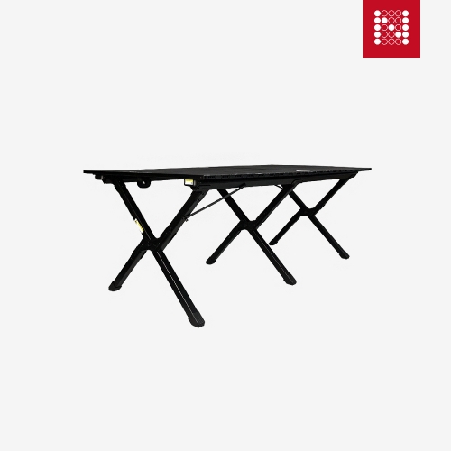 노마드 마이티 롤업테이블 120 블랙 알루미늄 경량 캠핑 용품 N-8401