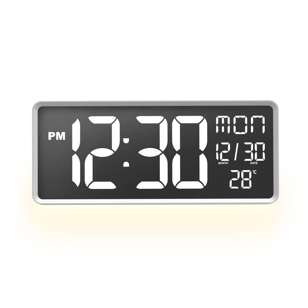 OWC 빅 올라운드 LED 벽시계 2종 (화이트, 블랙)