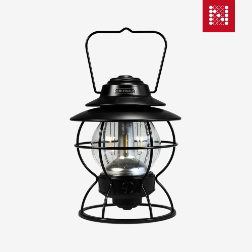 노마드 에이든 랜턴 블랙 레트로 감성 차박 휴대용 캠핑 용품 N-8217