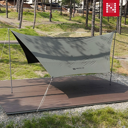 노마드 파미르 헥사타프 500 딥그린 블랙코팅 그늘막 어닝 천막 헥사 캠핑용품 N-8440
