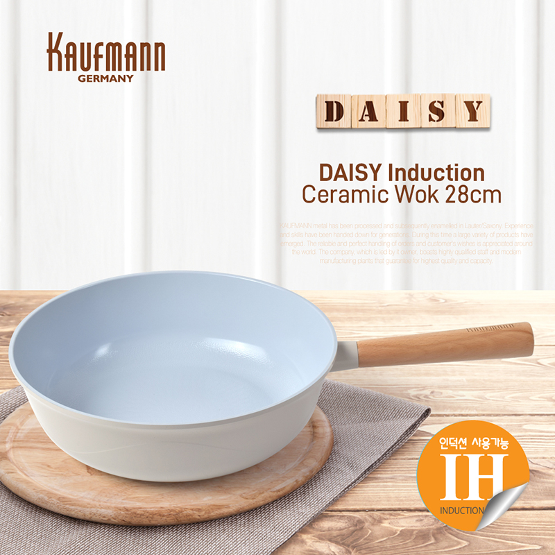 [카우프만] 데이지 인덕션 28CM 궁중팬 KDIF-28W