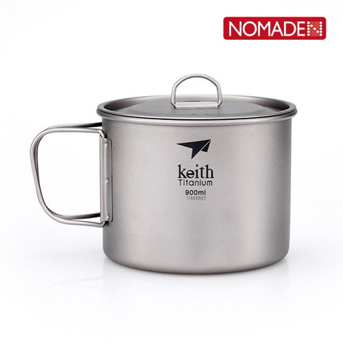 노마드 Keith 티탄 폴딩머그900 휴대용 캠핑 용품 N-8033