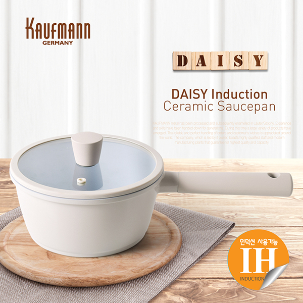 [카우프만] 데이지 인덕션 18 편수냄비 KDIC-18S