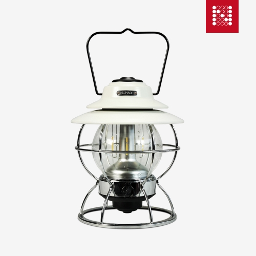 노마드 에이든 랜턴 아이보리 레트로 감성 차박 휴대용 캠핑 용품 N-8216