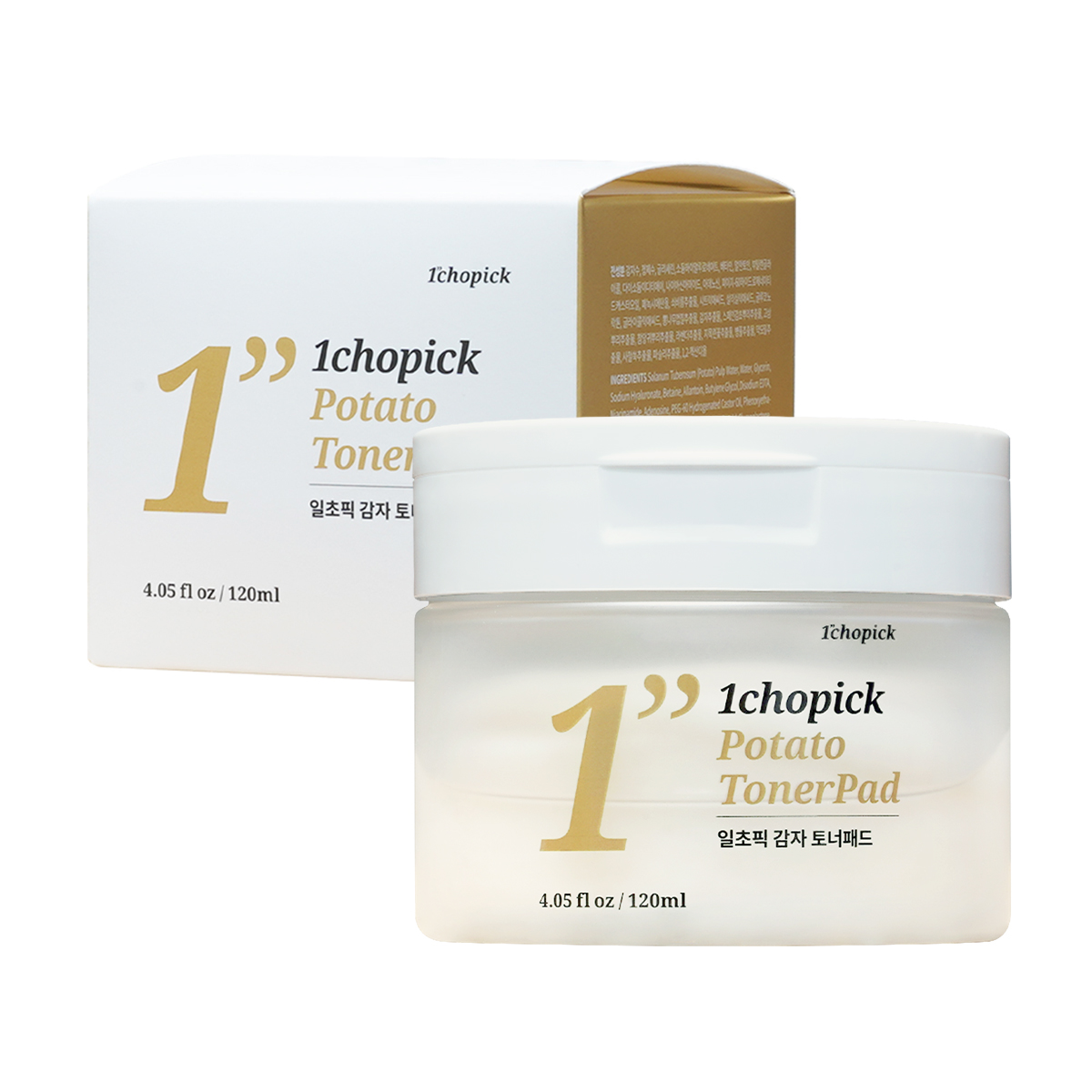 [일초픽] 감자토너패드 120ml(60매)