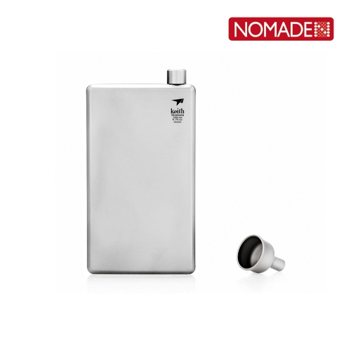 노마드 Keith 티탄 힙플라스크200 휴대용 캠핑 용품 N-8015