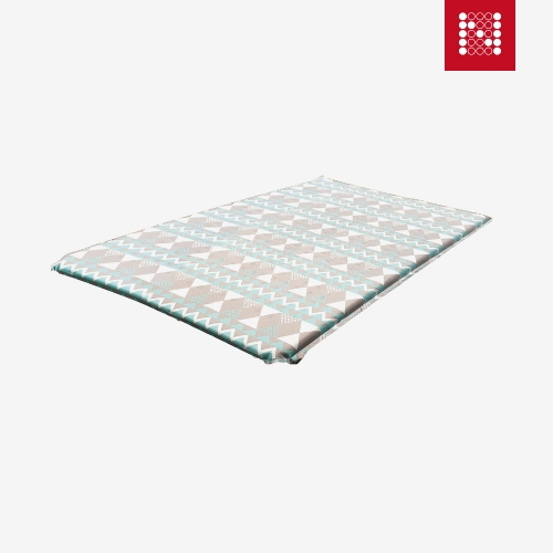 노마드 VIVID 자충매트 더블 (민트+그레이) 휴대용 캠핑 용품 N-7226-1