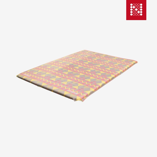 노마드 VIVID 자충매트 더블 (핑크+옐로우) 휴대용 캠핑 용품 N-7225-1