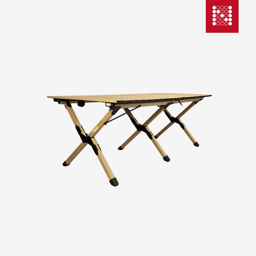 노마드 마이티 롤업테이블 120 우디 알루미늄 경량 캠핑 용품 N-8402