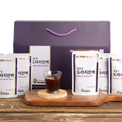 [일송정] 도라지진액 70ml X 30포 국내산