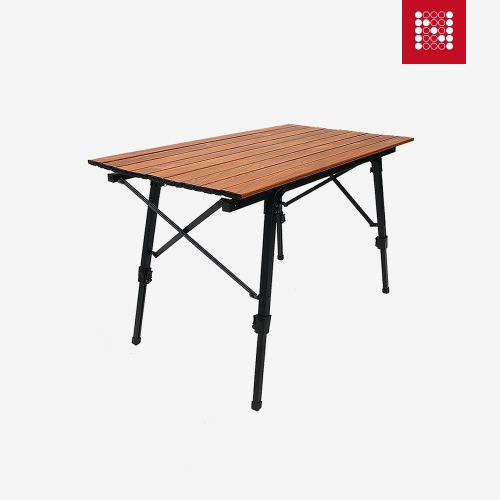 노마드 알루미늄 롤테이블 90우드st 접이식 휴대용 캠핑 용품 N-7826