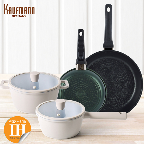 [카우프만] 데이지코모 IH 주방 6P 세트(A형) KDCC-A6P [18편+20양+20후+26후]