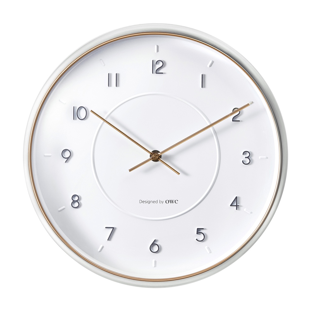 OWC 실루엣 메탈 무소음 벽시계