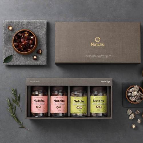 넛추 4종 선물세트 3호 (대추야자 2종 구성)