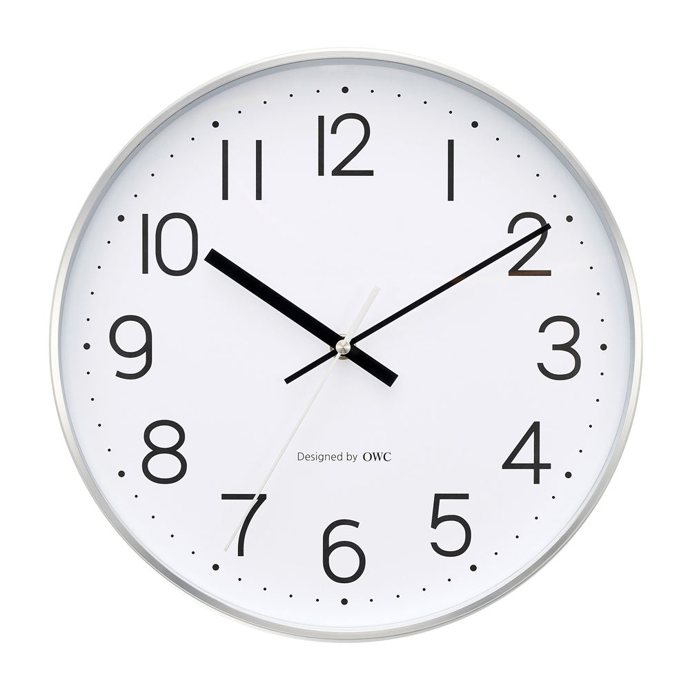 OWC 슬림메탈프레임 인테리어 무소음 벽시계