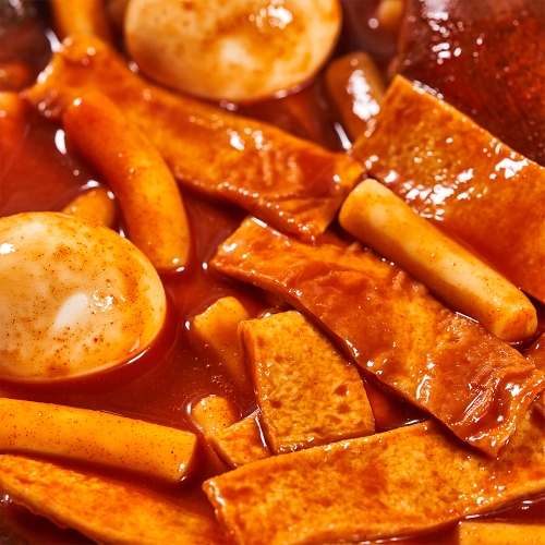 [바바푸드]푸짐하다 10인분 500g+5개 밀떡볶이, 40년의 역사 밀떡 부산어묵 밀키트