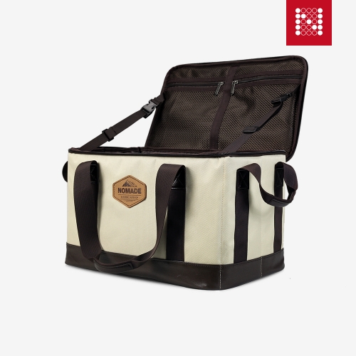 노마드 하드 캐리백36L 아이보리 수납 정리함 휴대용 멀티 체인 캠핑 용품 N-8207