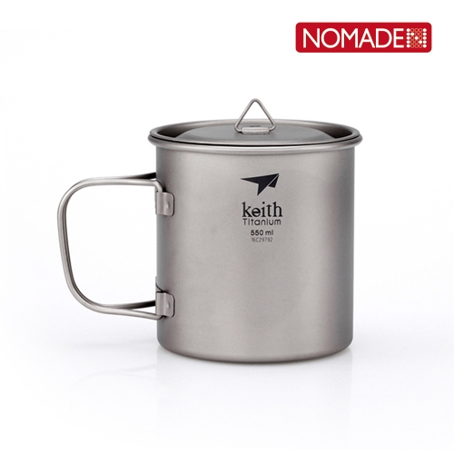 노마드 Keith 티탄 폴딩머그550 휴대용 캠핑 용품 N-8030